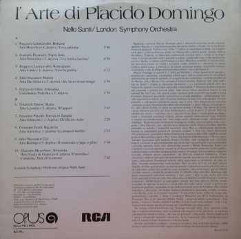 LP Placido Domingo: L'Arte Di Placido Domingo 115497