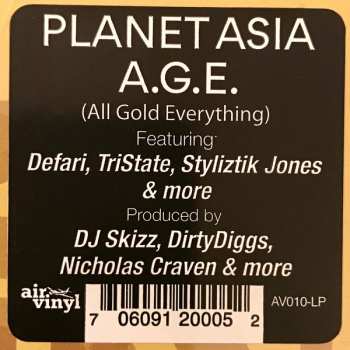 LP Planet Asia: A.G.E. (All Gold Everything)