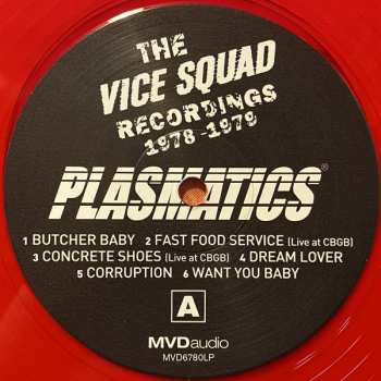 LP Plasmatics: The Vice Squad Recordings 1978-1979 CLR 386232