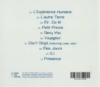 CD Plastic Bertrand: L'Expérience Humaine 91915
