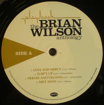 2LP Brian Wilson: Playback: The Brian Wilson Anthology 28210