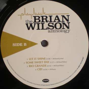 2LP Brian Wilson: Playback: The Brian Wilson Anthology 28210