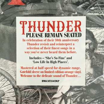 2LP Thunder: Please Remain Seated LTD | CLR 28270