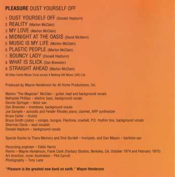 CD Pleasure: Dust Yourself Off 108186