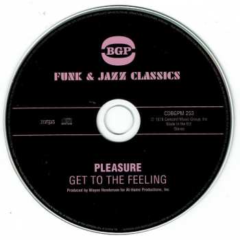 CD Pleasure: Get To The Feeling 249159