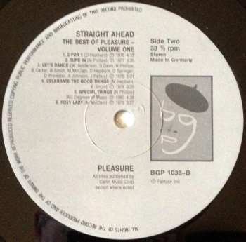 LP Pleasure: Straight Ahead - The Best Of Pleasure Volume 1 131270