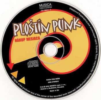 CD Ploštín Punk: Nákup Mesiaca DIGI 51891