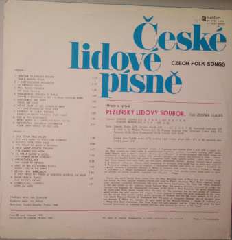LP Plzeňský Lidový Soubor: České Lidové Písně = Czech Folk Songs 524694