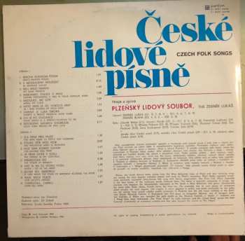 LP Plzeňský Lidový Soubor: České Lidové Písně = Czech Folk Songs (74/1) 154838