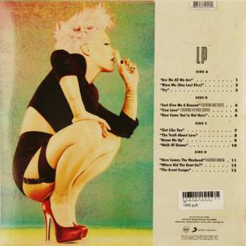 2LP P!NK: The Truth About Love 365013