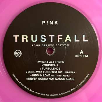 2LP P!NK: Trustfall (Tour Deluxe Edition) CLR | DLX 524727