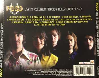 CD Poco: Live At Columbia Studios, Hollywood 30/9/71 104910
