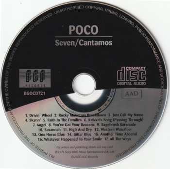 CD Poco: Seven/Cantamos 433517