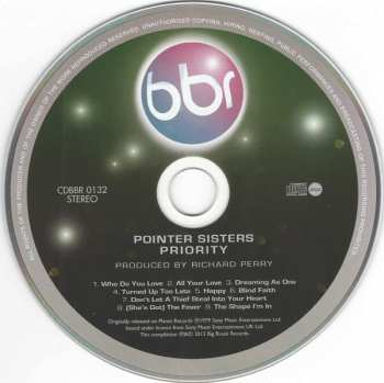 CD Pointer Sisters: Priority 236134