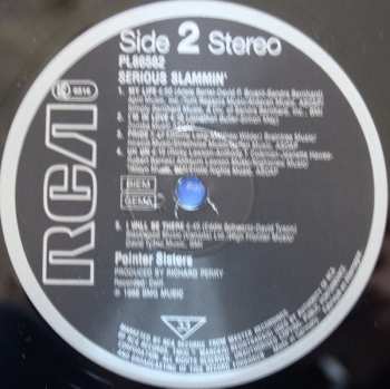 LP Pointer Sisters: Serious Slammin'