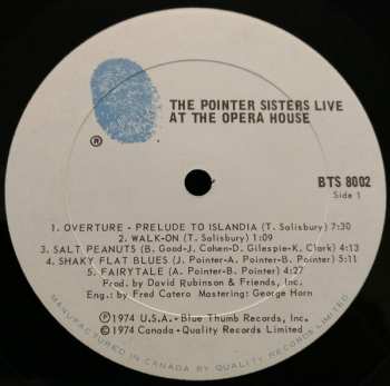 2LP Pointer Sisters: The Pointer Sisters Live At The Opera House 42342