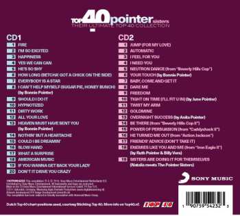 2CD Pointer Sisters: Top 40 Pointer Sisters - Their Ultimate Top 40 Collection DIGI 151833