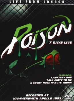 DVD Poison: 7 Days Live DIGI 364397