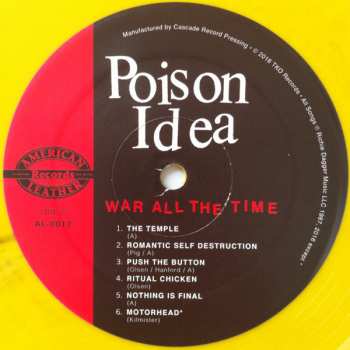 LP Poison Idea: War All The Time LTD | CLR 354876