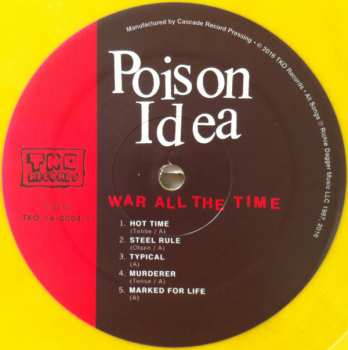 LP Poison Idea: War All The Time LTD | CLR 354876