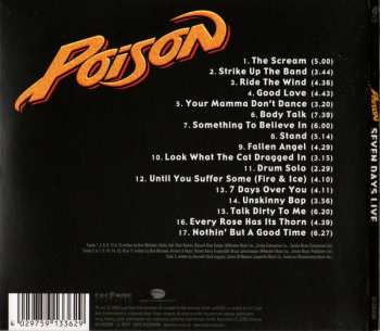 CD Poison: Seven Days Live DLX | DIGI 92599