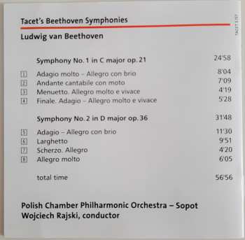 SACD Polish Chamber Philharmonic Orchestra: Tacet's Beethoven Symphonies Ludwig van Beethoven Symphonies No.1 & 2 390892