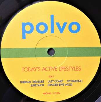 LP Polvo: Today's Active Lifestyles CLR 500464