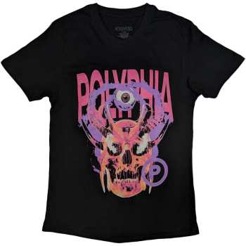 Merch Polyphia: Polyphia Unisex T-shirt: Skull Circle P (small) S