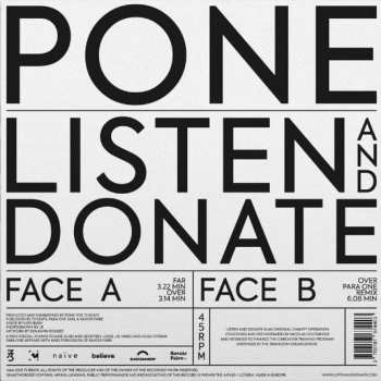 LP Pone: Listen And Donate PIC | LTD 380368