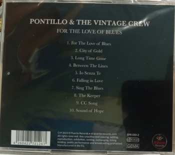 CD Pontillo And The Vintage Crew: For The Love Of Blues 501290