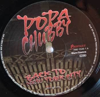 LP Popa Chubby: Back To New York City 543210
