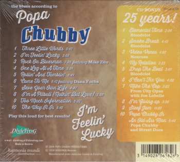 2CD Popa Chubby: I'm Feelin' Lucky 105574