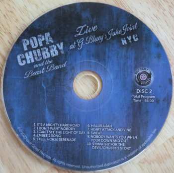 2CD Popa Chubby: Live At G. Bluey’s Juke Joint Nyc 493452