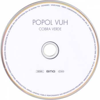 CD Popol Vuh: Cobra Verde 412055