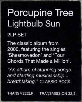 2LP Porcupine Tree: Lightbulb Sun 60916