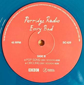 LP Porridge Radio: Every Bad BBC Session CLR | LTD