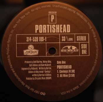 2LP Portishead: Portishead