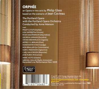 2CD Portland Opera: Orphée 325861