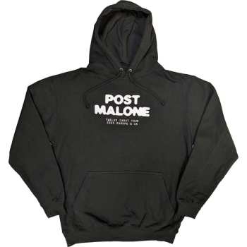 Merch Post Malone: Post Malone Unisex Pullover Hoodie: Carat (back Print & Ex-tour) (medium) M