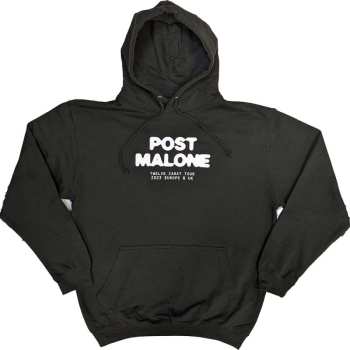 Merch Post Malone: Post Malone Unisex Pullover Hoodie: Fangs 2023 Tour Dates (back Print & Ex-tour) (medium) M
