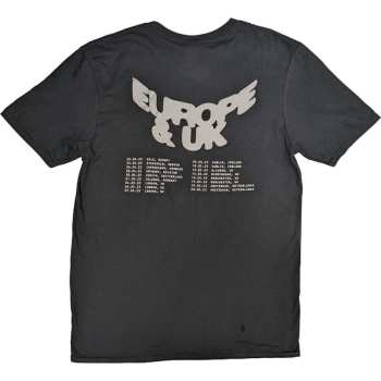 Merch Post Malone: Post Malone Unisex T-shirt: Curved Logo 2023 Tour Dates (back Print & Ex-tour) (medium) M