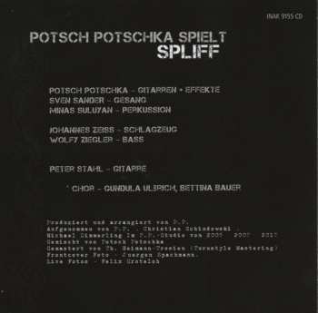 CD Bernhard Potschka: Potsch Potschka Spielt Spliff 505514