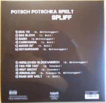 LP Bernhard Potschka: Potsch Potschka Spielt Spliff 399187