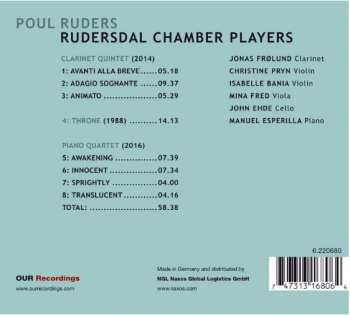 SACD Poul Ruders: Clarinet Quintet · Throne · Piano Quartet 457594