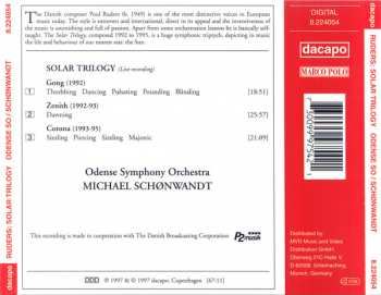 CD Poul Ruders: Solar Trilogy 439236