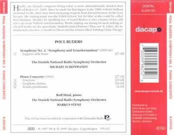 CD Poul Ruders: Symphony No. 2 • Piano Concerto 194406