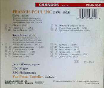 CD Francis Poulenc: Gloria / Stabat Mater 474946