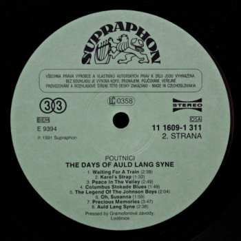 LP Poutníci: The Days Of Auld Lang Syne 129166
