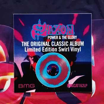 LP Saxon: Power & The Glory LTD | CLR 28539