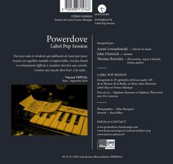CD Powerdove: Label Pop Session 183016